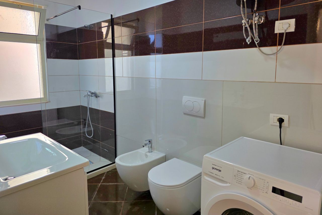 Sea View Holiday Apartment For Rent In Durres Albania With Two Bedrooms And Next To The Sandy  Beach In Golem